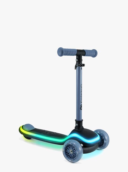 Kinderkraft Raket Sammenleggbar 3-hjuls Sparkesykkel, Blå