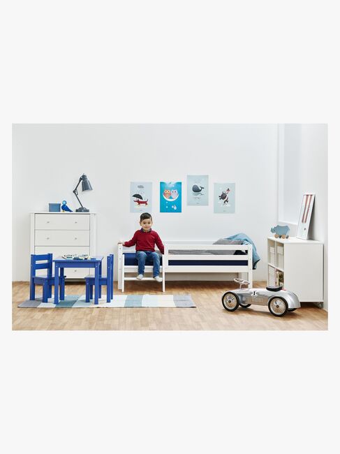 Hoppekids Sikkerhetsskinne Juniorseng ECO Dream, Hvit