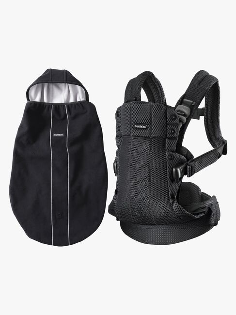 BabyBjörn Bæresele Harmony 3D Mesh inkl. Trekk, Svart