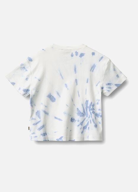 Wheat Tommy T-skjorte, Blue Tie Dye
