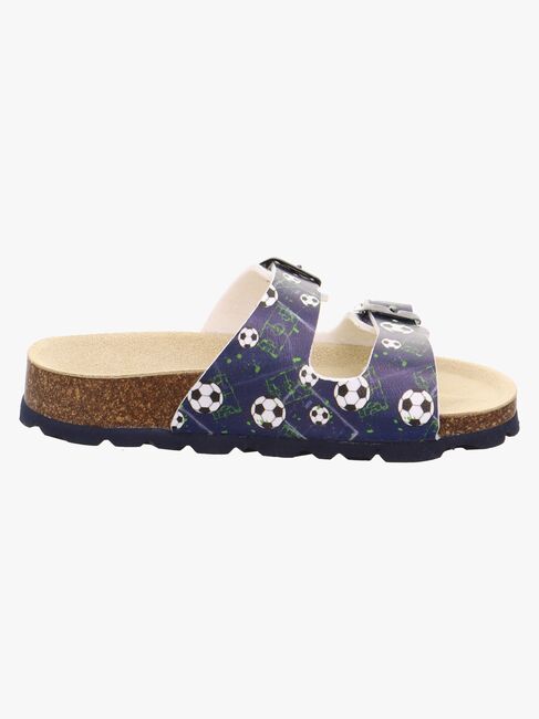 Superfit Fussbett Slippers, Blå/Multi