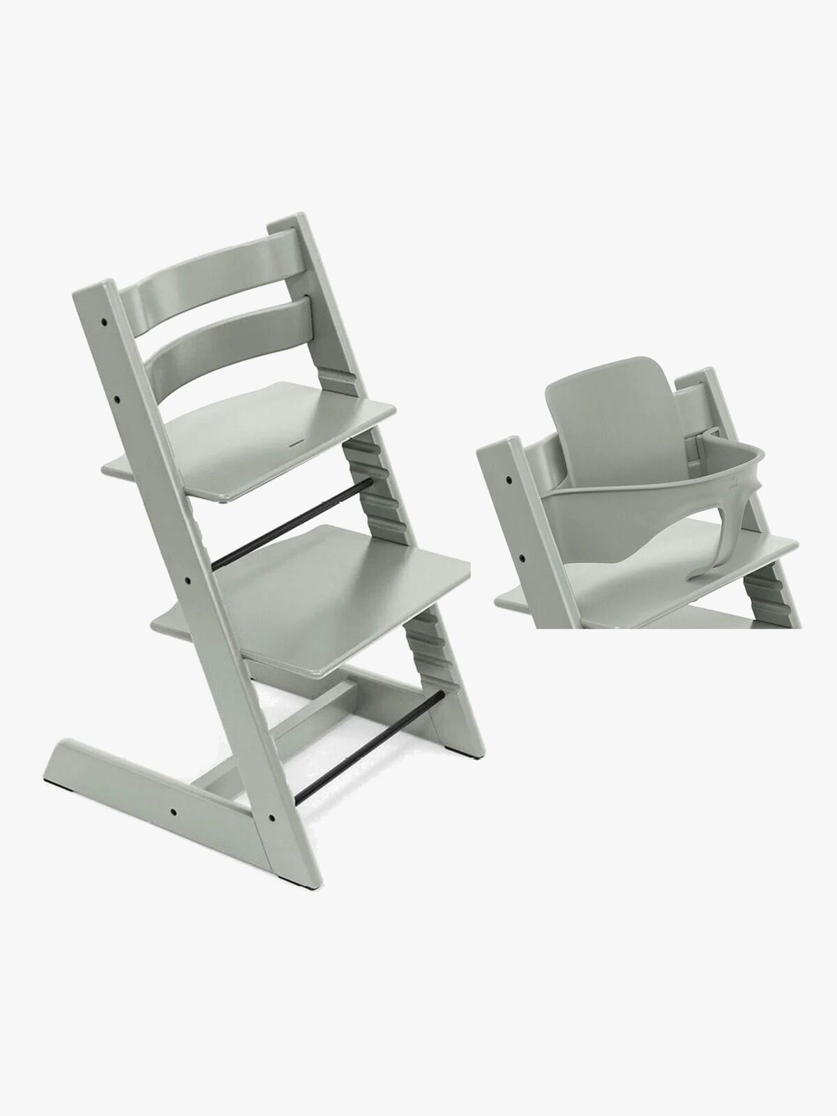 Stokke Tripp Trapp Matstol inkl Babysett, Glacier Green