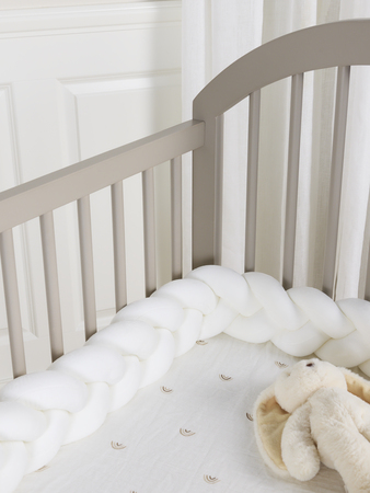 Alice & Fox RUBY Sengekant 200 cm, Hvit