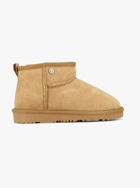Mjúka Cardstone  Fôrede Støvler, Chestnut