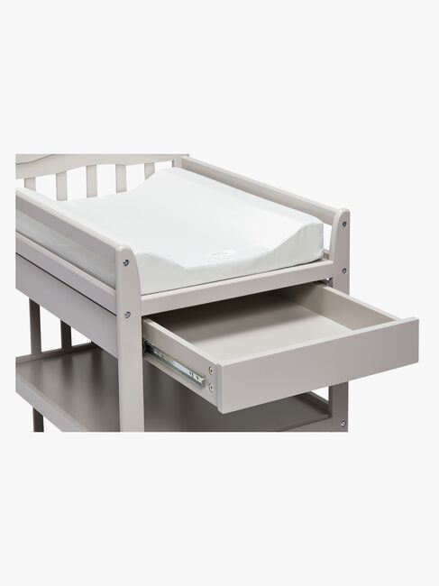 JLY Dream Stellebord Med Oppbevaring, Warm Grey