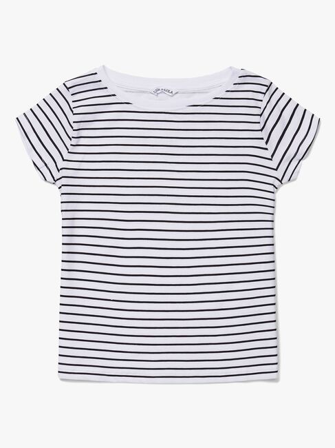Luca & Lola Fanny Topp 2-pack, Black/Stripes