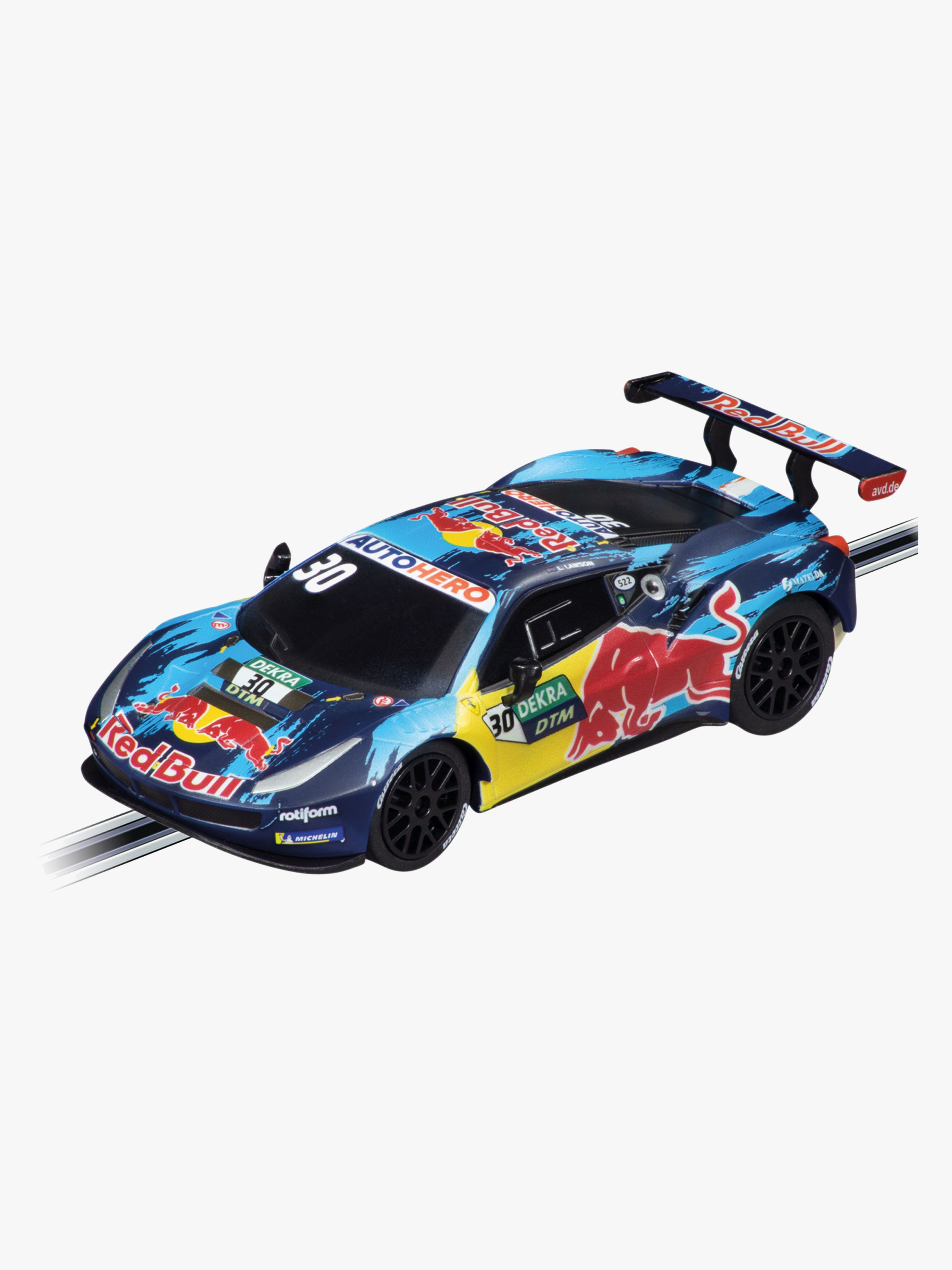 Carrera Ferrari 488 GT3 Bilbanebil Red Bull AF Corse, No.3 - Bilbaner - Plast
