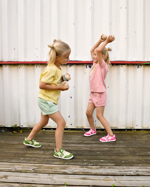 Viking Alv Paw Barefoot Sandaler, Light Green/Green