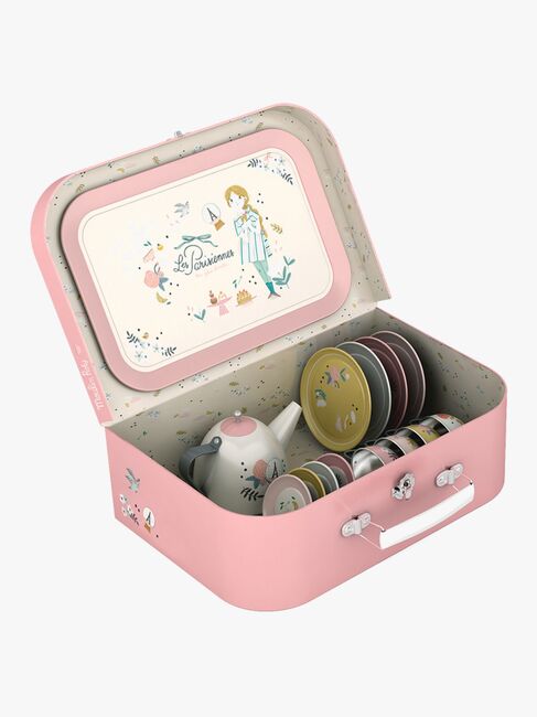 Moulin Roty Teservise med Veske 14 Deler