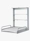 Roba Veggstellebord & Stellematte, Taupe Lacquered/Silver Grey