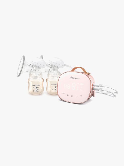 Beemoo CARE Dobbel Elektrisk Brystpumpe Ammepakke, Twilight Mauve