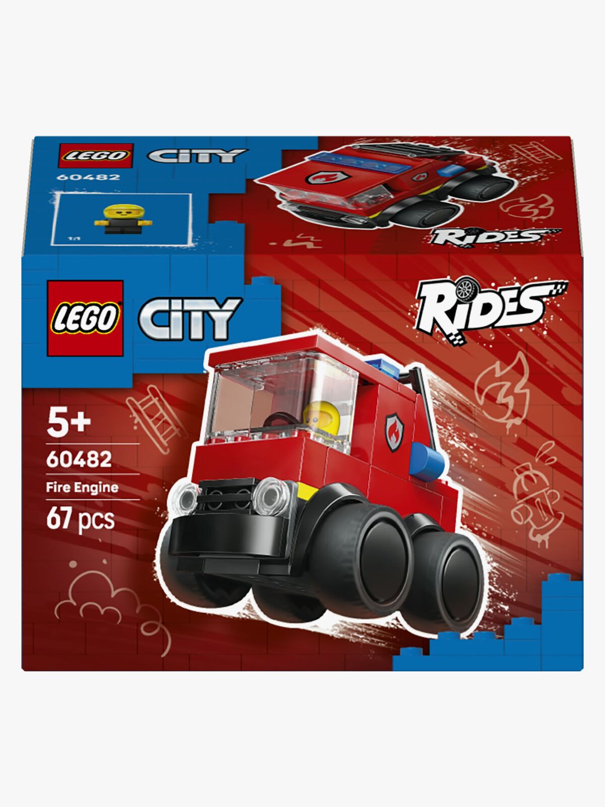 LEGO City 60482 Kjøretøy – brannbil