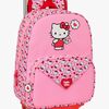 Hello Kitty Trolley Ryggsekk 10L, Rosa
