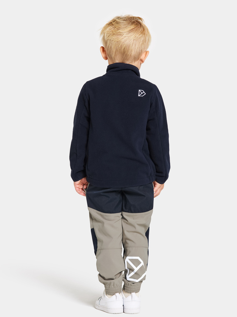 Didriksons Muskot  Vindtett Vindfleecejakke, Dark Night Blue