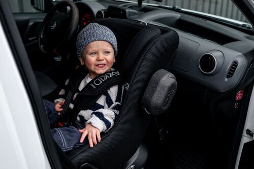 Axkid Minikid Core Bilstol, Coastal Storm Black