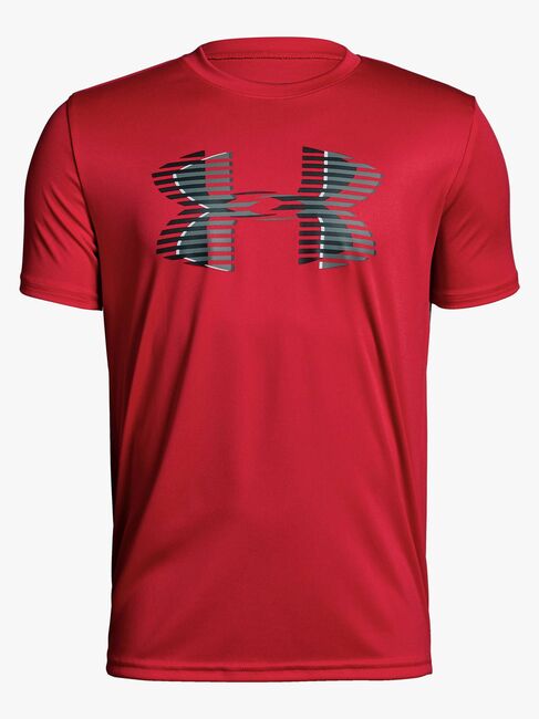 Under Armour Tech Big Logo Solid Tee Treningstrøye, Red