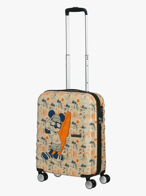 American Tourister Wavebreaker Disney Spinner Koffert 35L, Mickey Super Surfer