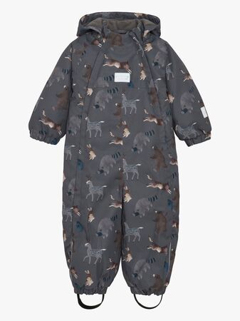 Minymo Vinterdress, Dark Gull Grey