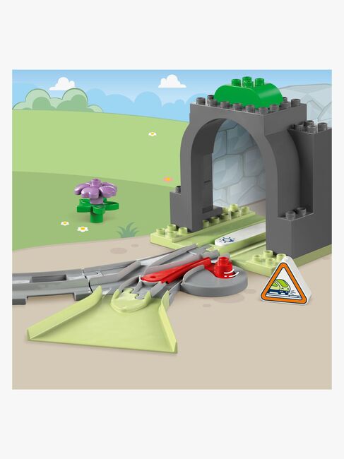 LEGO DUPLO Town 10425 Utvidelsessett med togtunnel og skinner