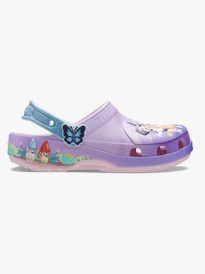 Crocs Bluey Kids Tøfler, Pink