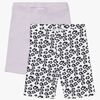 Luca & Lola Agnese Sykkelbukse 2-Pack, Purple/White