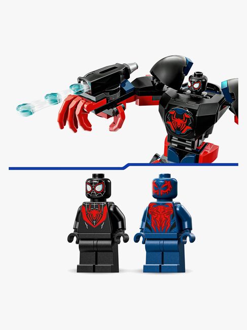 LEGO Super Heroes 76337 Miles Morales-robot mot Spider-Man 2099