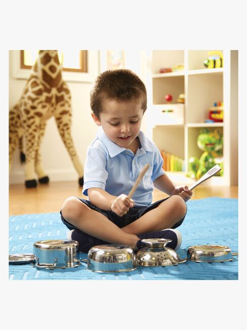 Melissa & Doug Kjøkkensett Stekepanner og Kasseroller 8 Deler