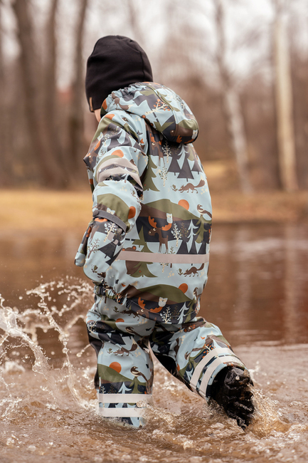 Lindberg Lekhyttan Fôret Regnsett, Light Blue/Brown