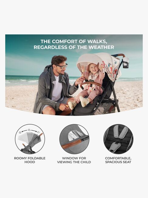 Kinderkraft GRANDE PLUS Sportsvogn, Pink