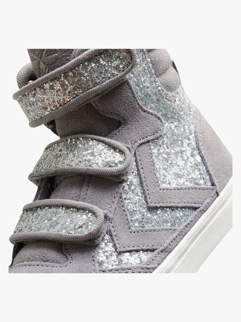 Hummel Stadil Glitter Jr Sneaker, Alloy