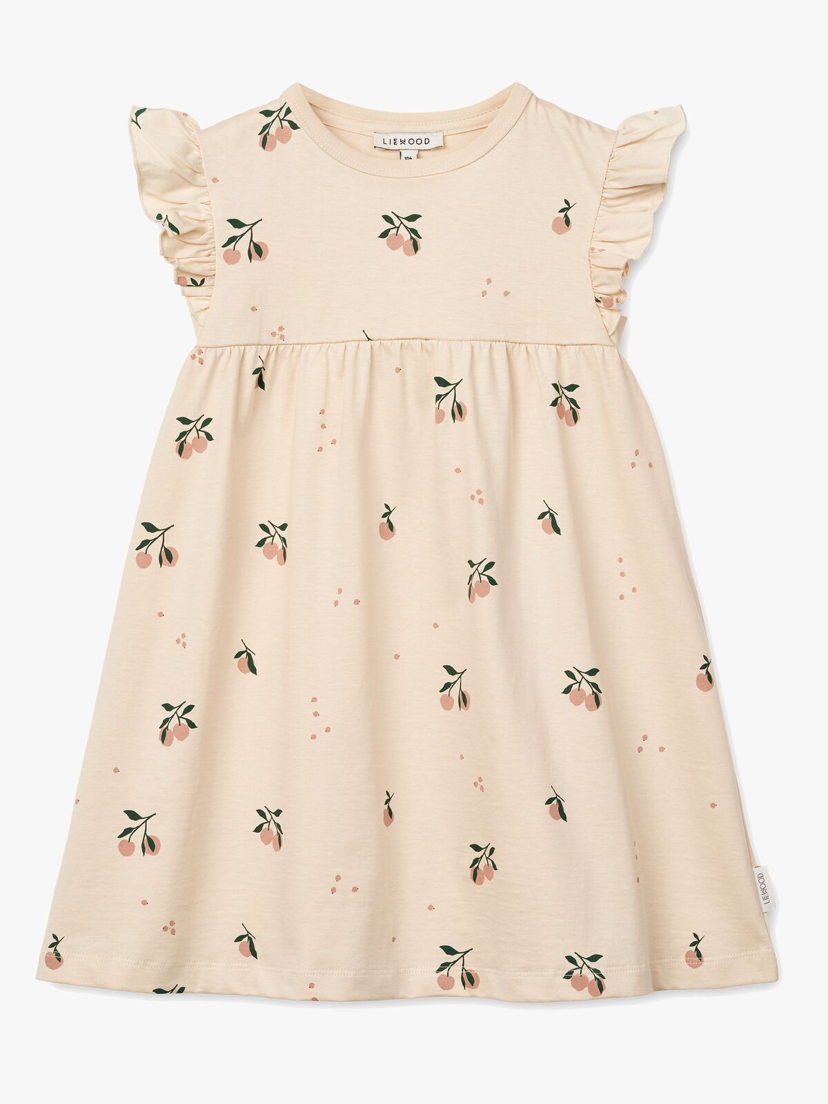 LIEWOOD Neveah Kjole, Peach/Sea Shell