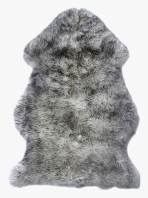 BOZZ Lammeskinn langhårete, Grey Mist