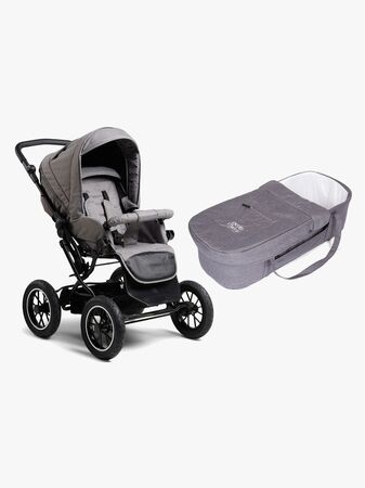 Petite Chérie Solide+ Kombivogn, Dark Grey/Grey Melange