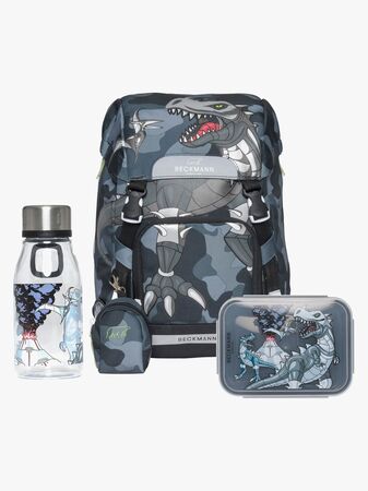 Beckmann Classic Ryggsekk 22L inkl Flaske & Matboks, Camo Rex