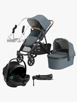 UPPAbaby Vista V3 Duovogn inkl. Axkid GOKID Babybilstol & Base, Dillan