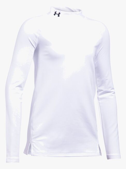 Under Armour Coldgear Mock Treningstrøye, White