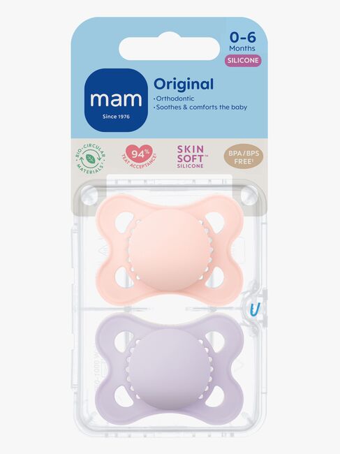 MAM Orginal Smokker 0-6m, Rosa