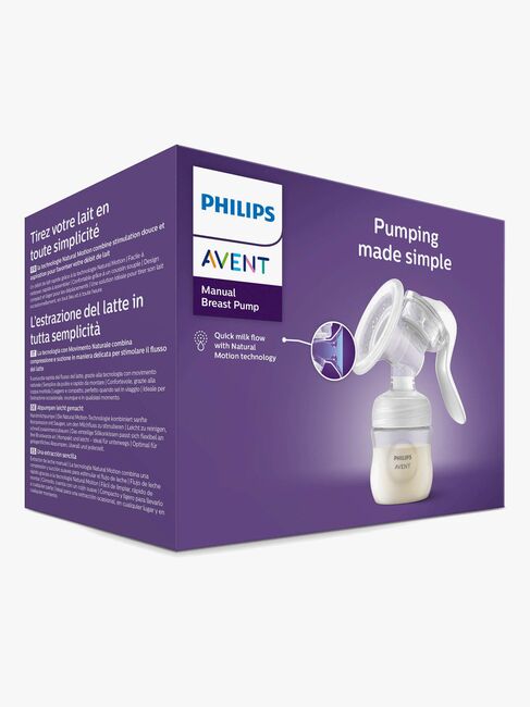 Philips Avent SCF430/01 Brystpumpe Manuell
