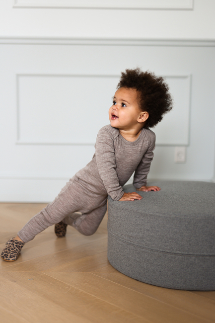 Mikk-Line Vinterdress Merinoull, Melange Denver