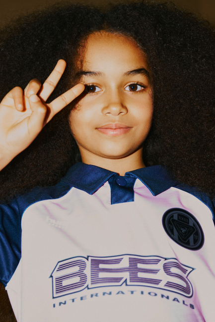 Hummel JR Loose Tiger Soccer T-skjorte, Roseate Spoonbil