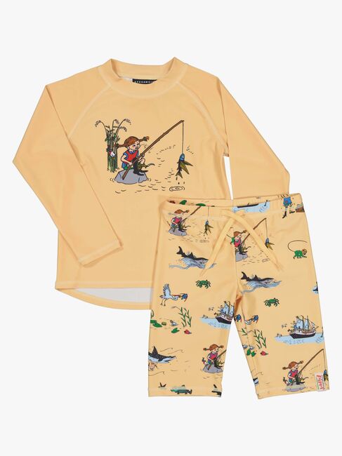 Geggamoja UV-Sett Pippi Langstrømpe, Gul