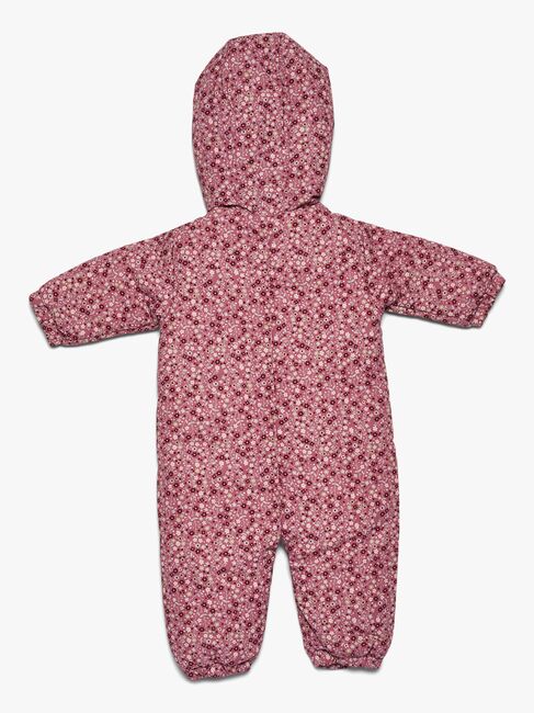 Petite Chérie Atelier Gisele Vinterdress Baby, Pink Small Flower