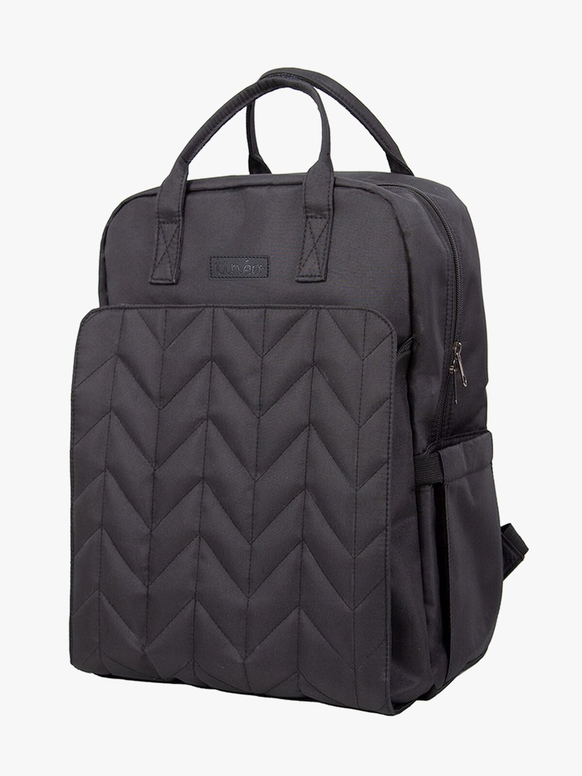 Tineo Stelleveske Ryggsekk, Quilt Svart