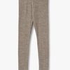 Wheat Agi Leggings Merinoull, Khaki Melange