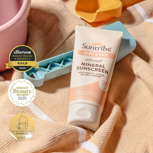 Suntribe Baby & Kids Natural Mineral Solkrem SPF 30 100 ml