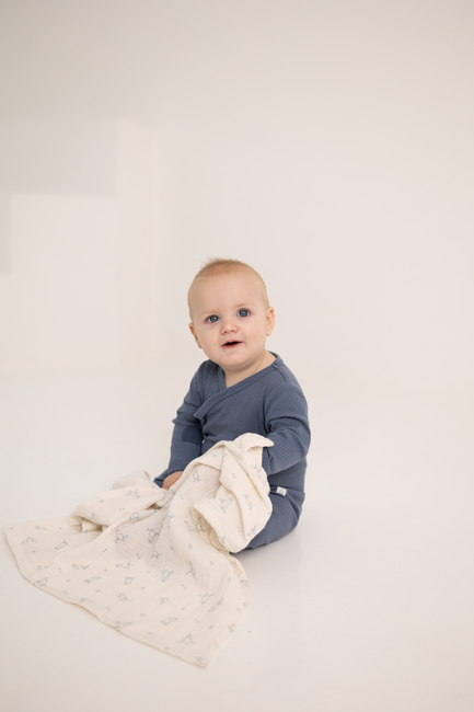 Mummitrollet Musselintepper 2-Pakk, Blue