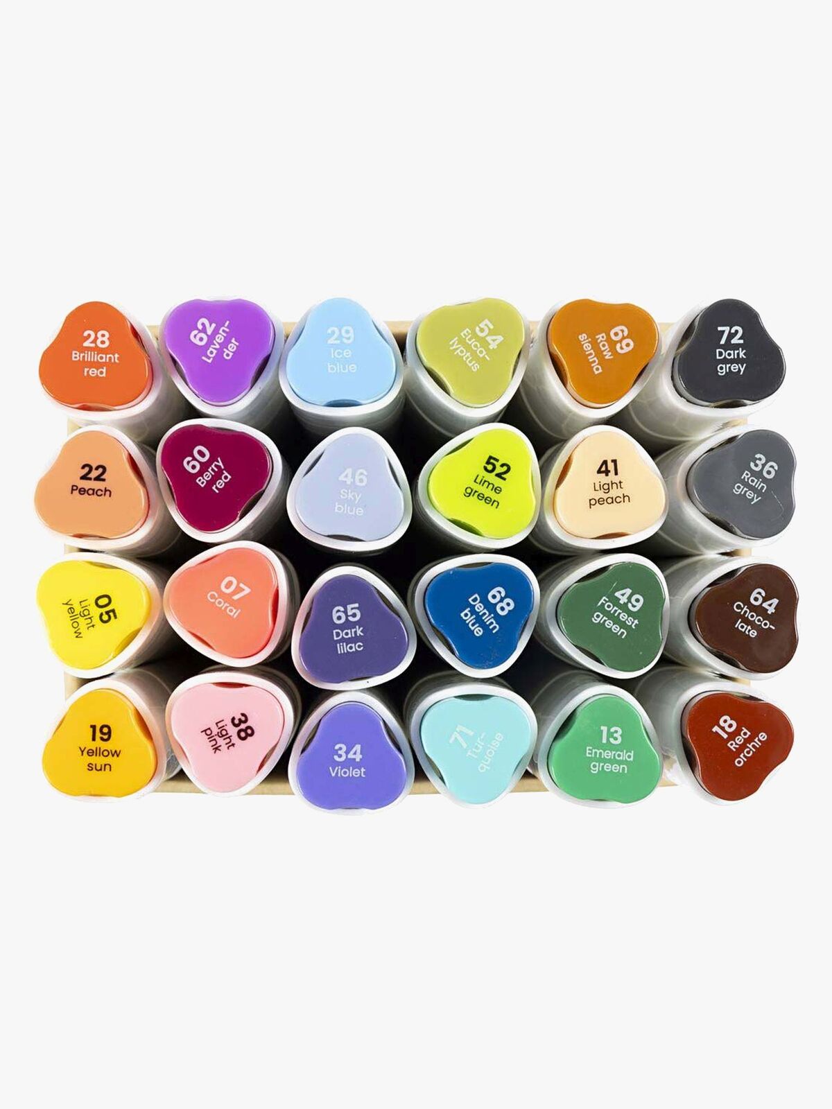 Creativ Company Alkoholbaserte Illustrasjonstusjer Farge 24st