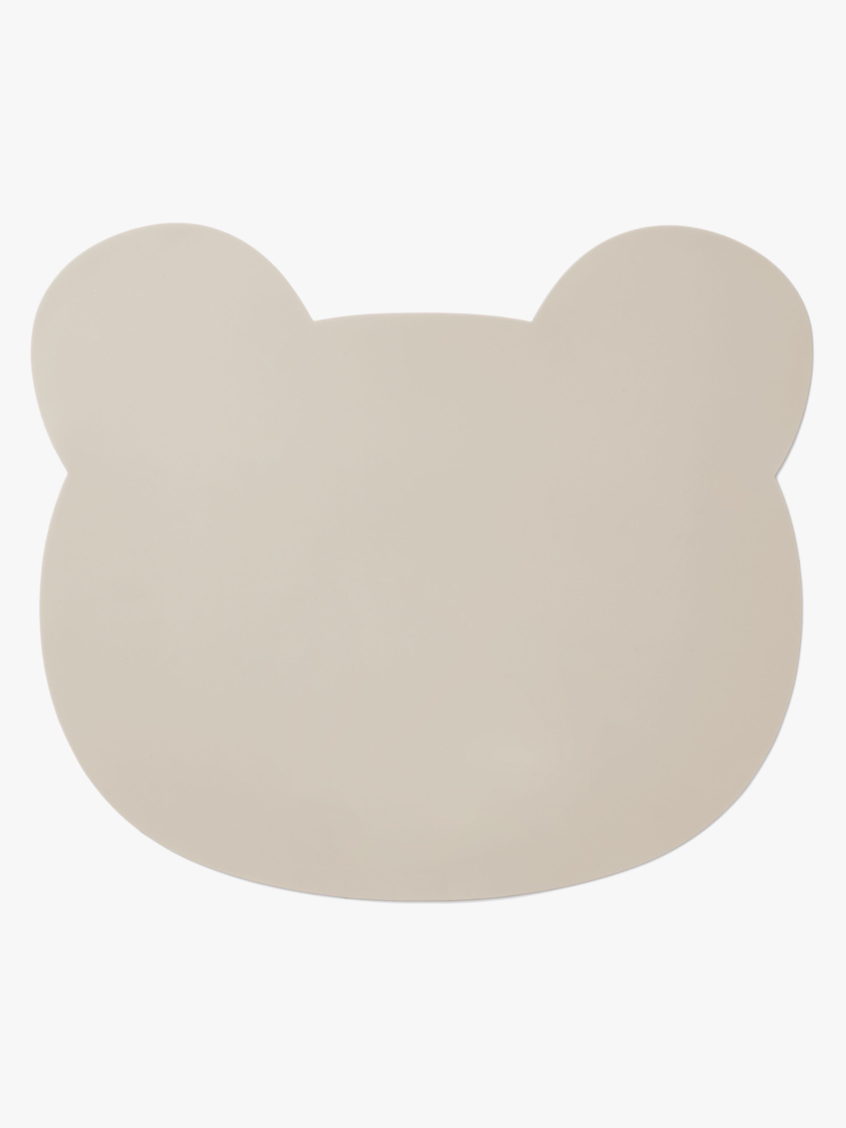 LIEWOOD Aura Bear Kjeleunderlag, Sandy - Underlegg & Spisebrikker - Silikon