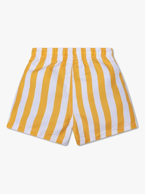 Swim Essentials Badebukse, Flow Yellow/White