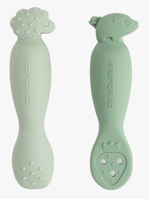 Done By Deer Tiny Farm Skjeer 2-Pakk, Green